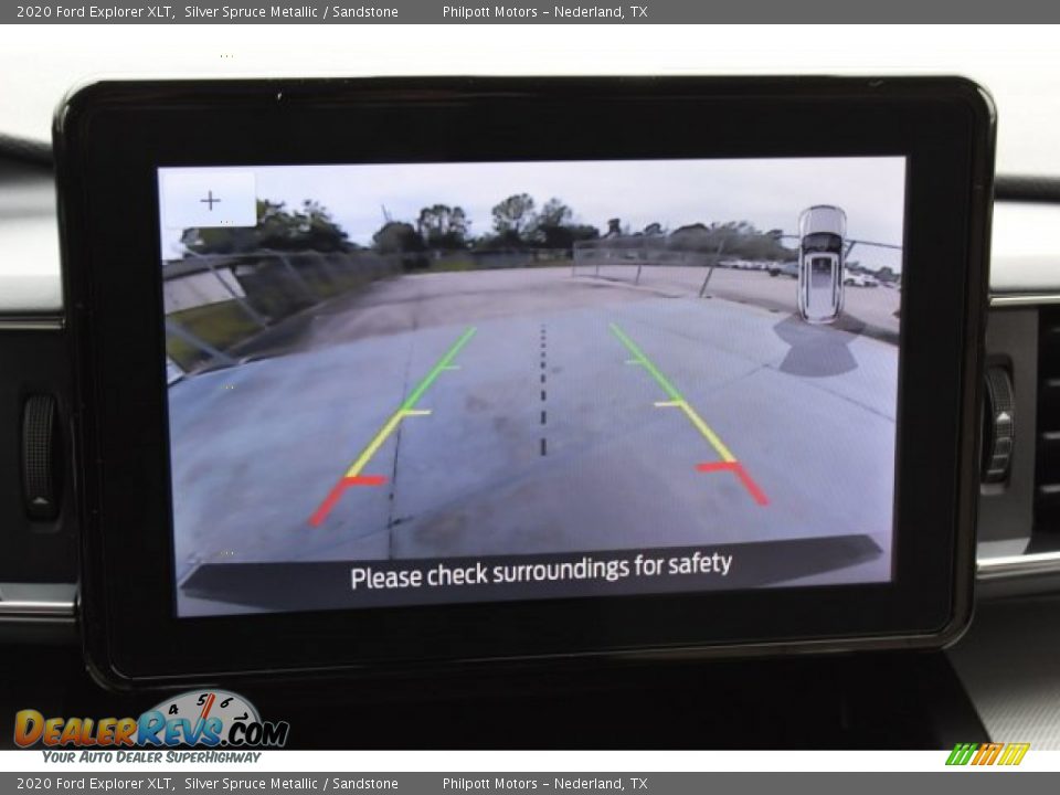 2020 Ford Explorer XLT Silver Spruce Metallic / Sandstone Photo #18