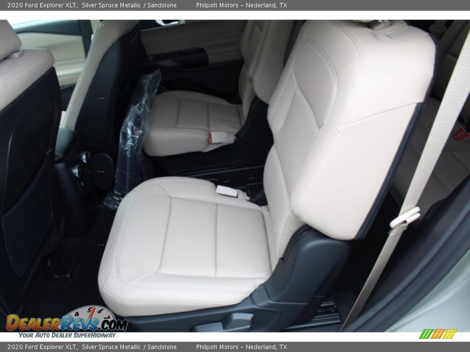 2020 Ford Explorer XLT Silver Spruce Metallic / Sandstone Photo #20
