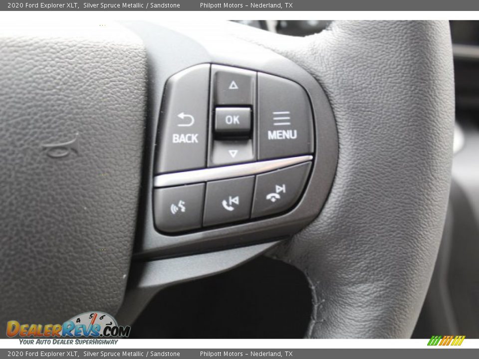 2020 Ford Explorer XLT Silver Spruce Metallic / Sandstone Photo #11