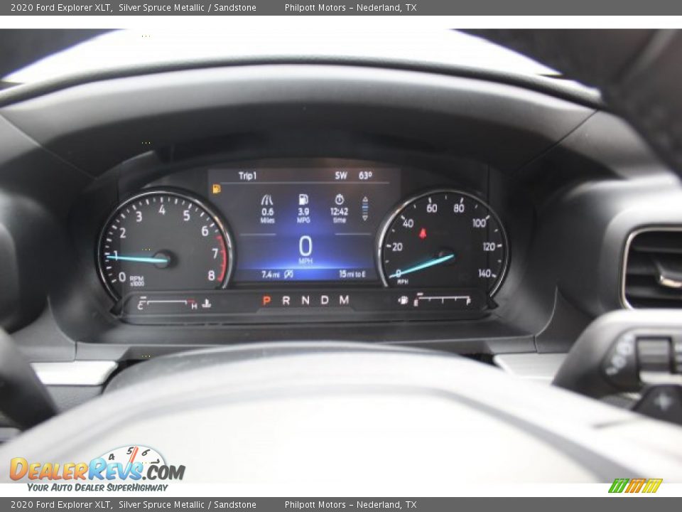 2020 Ford Explorer XLT Silver Spruce Metallic / Sandstone Photo #12