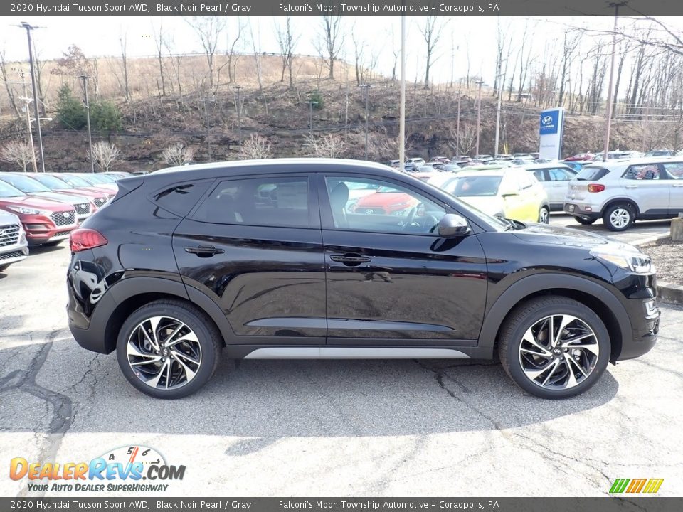 2020 Hyundai Tucson Sport AWD Black Noir Pearl / Gray Photo #1