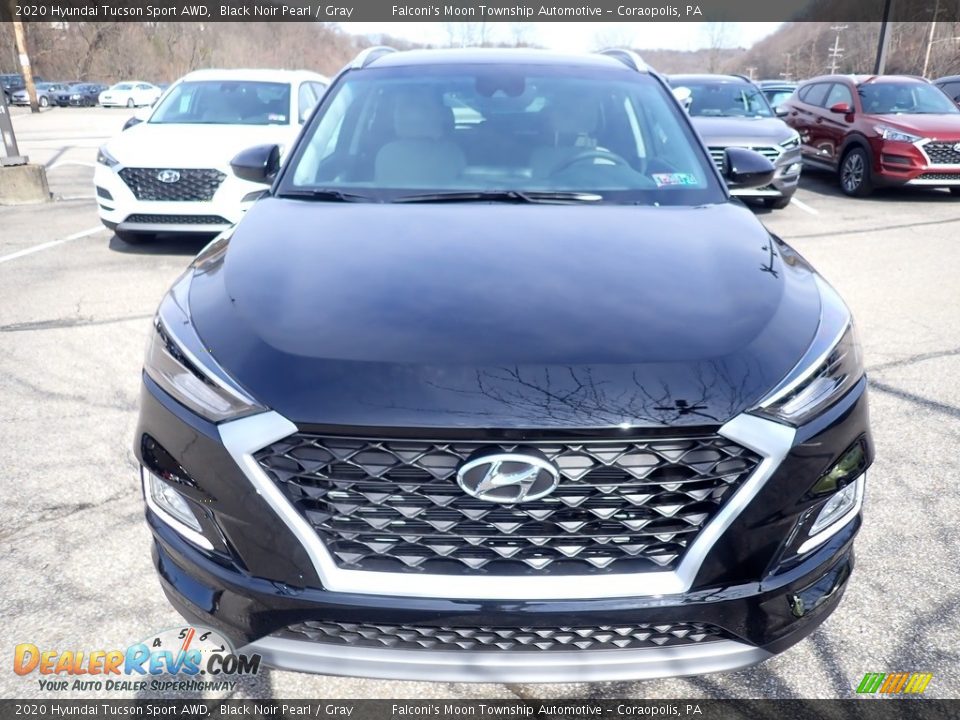 2020 Hyundai Tucson Sport AWD Black Noir Pearl / Gray Photo #4
