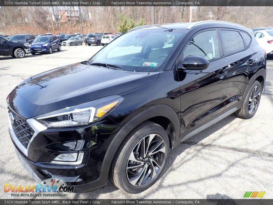 2020 Hyundai Tucson Sport AWD Black Noir Pearl / Gray Photo #5