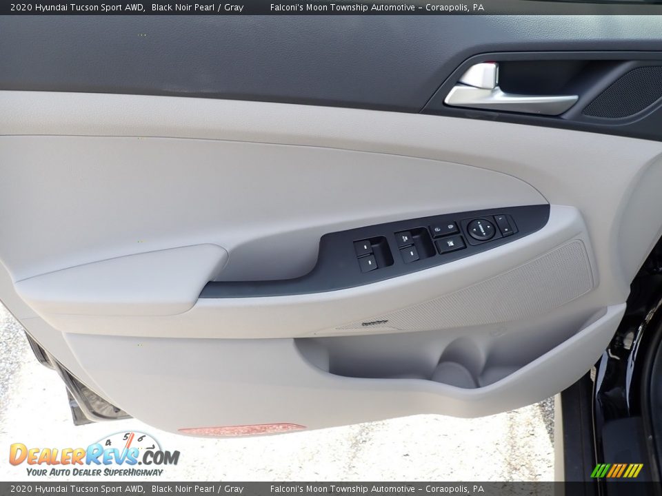 2020 Hyundai Tucson Sport AWD Black Noir Pearl / Gray Photo #10