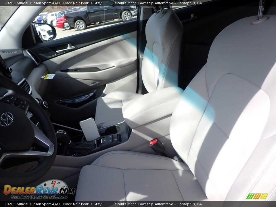 2020 Hyundai Tucson Sport AWD Black Noir Pearl / Gray Photo #11