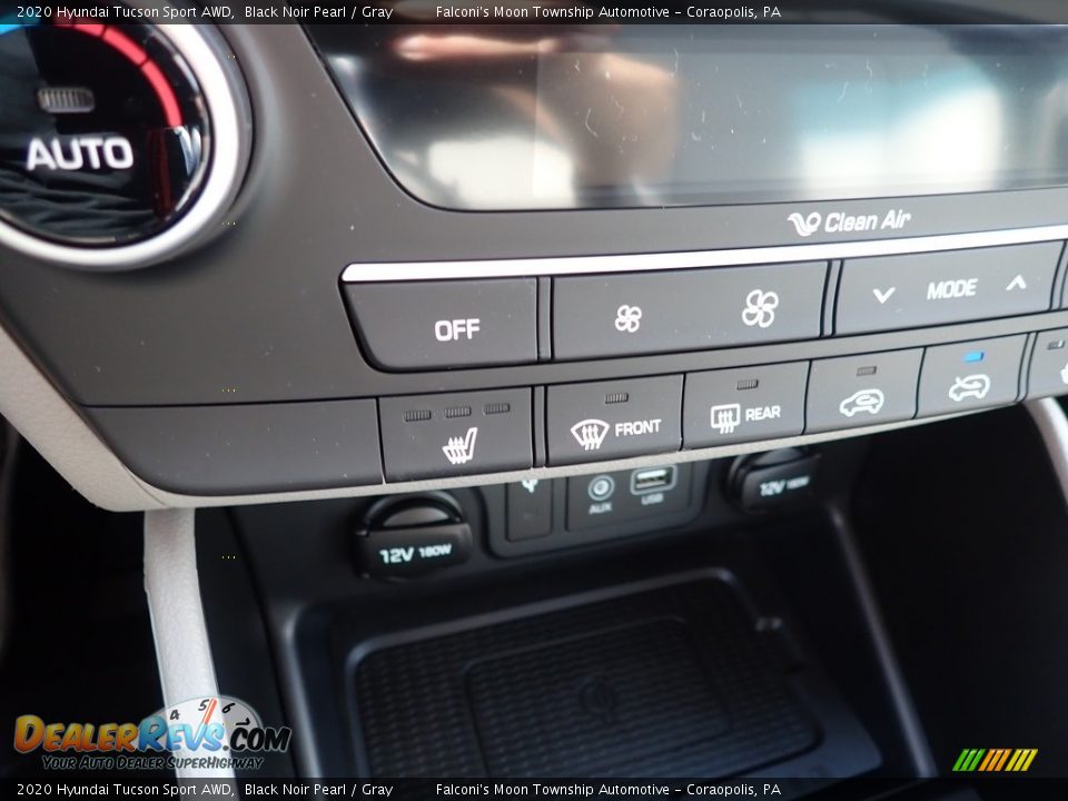 2020 Hyundai Tucson Sport AWD Black Noir Pearl / Gray Photo #15