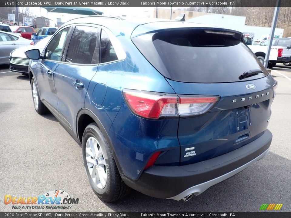 2020 Ford Escape SE 4WD Dark Persian Green Metallic / Ebony Black Photo #6