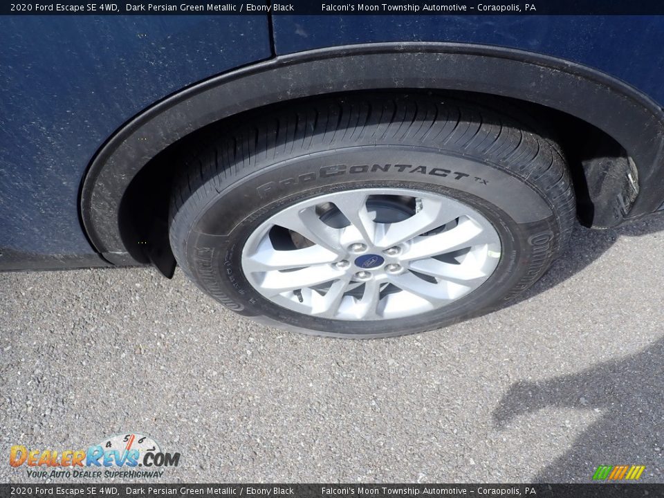 2020 Ford Escape SE 4WD Dark Persian Green Metallic / Ebony Black Photo #7
