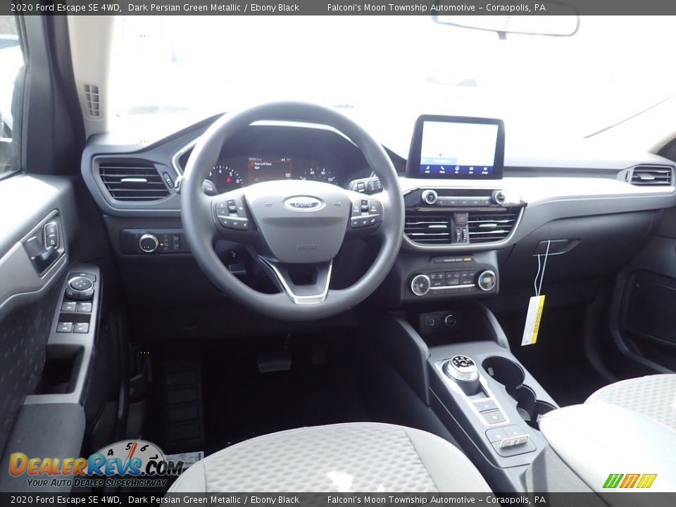 2020 Ford Escape SE 4WD Dark Persian Green Metallic / Ebony Black Photo #9