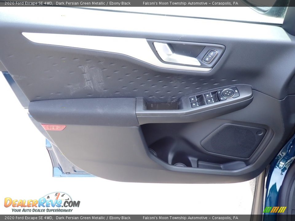 2020 Ford Escape SE 4WD Dark Persian Green Metallic / Ebony Black Photo #11