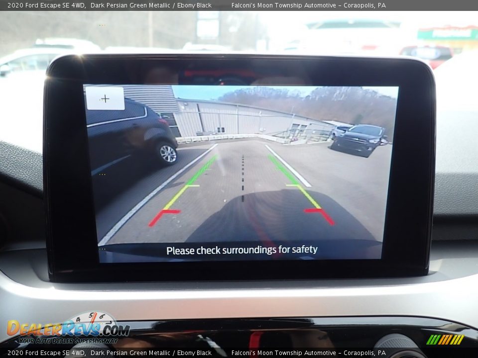 2020 Ford Escape SE 4WD Dark Persian Green Metallic / Ebony Black Photo #14