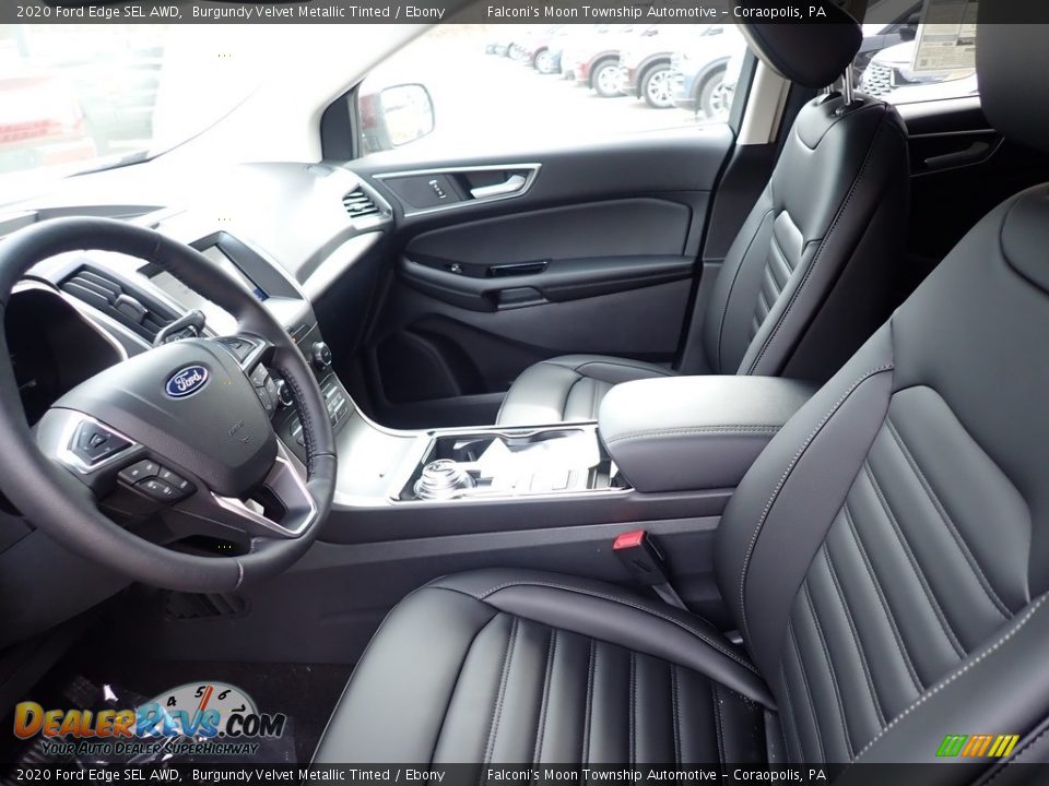 Front Seat of 2020 Ford Edge SEL AWD Photo #10
