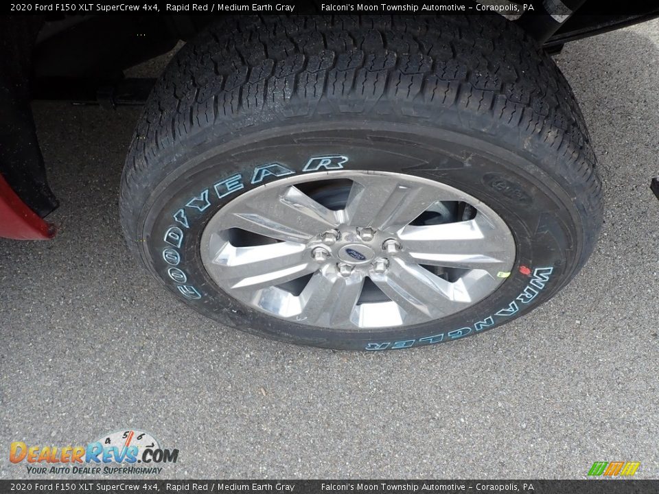 2020 Ford F150 XLT SuperCrew 4x4 Rapid Red / Medium Earth Gray Photo #6