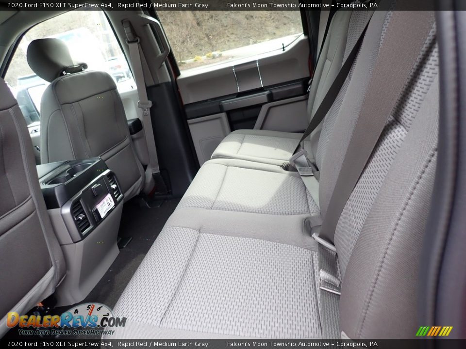 2020 Ford F150 XLT SuperCrew 4x4 Rapid Red / Medium Earth Gray Photo #7