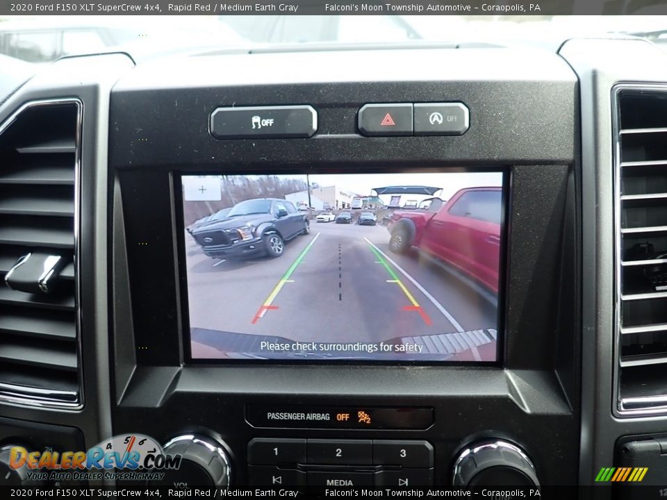 2020 Ford F150 XLT SuperCrew 4x4 Rapid Red / Medium Earth Gray Photo #13