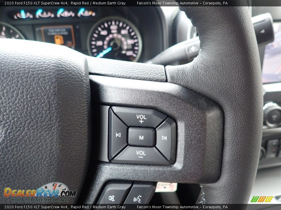 2020 Ford F150 XLT SuperCrew 4x4 Steering Wheel Photo #14