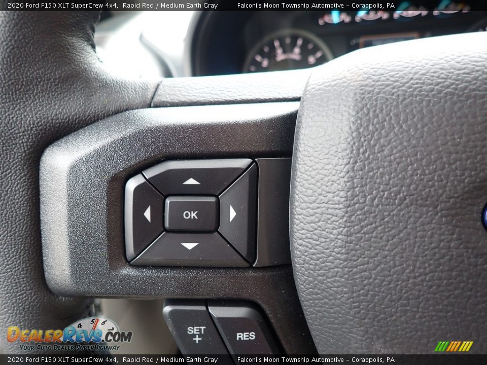 2020 Ford F150 XLT SuperCrew 4x4 Steering Wheel Photo #15