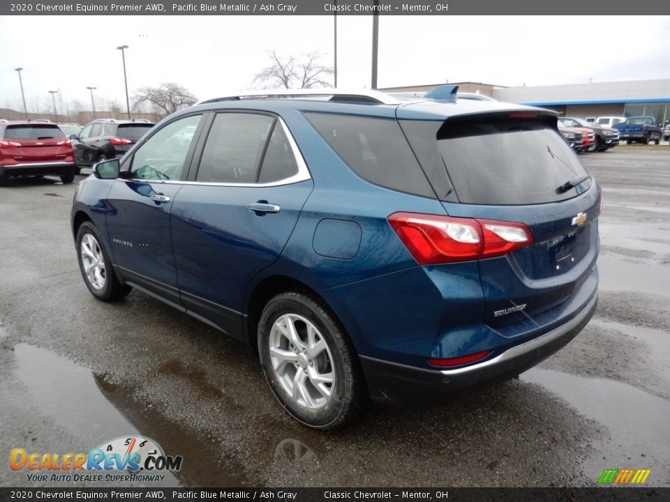 2020 Chevrolet Equinox Premier AWD Pacific Blue Metallic / Ash Gray Photo #5