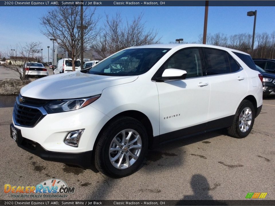 2020 Chevrolet Equinox LT AWD Summit White / Jet Black Photo #5