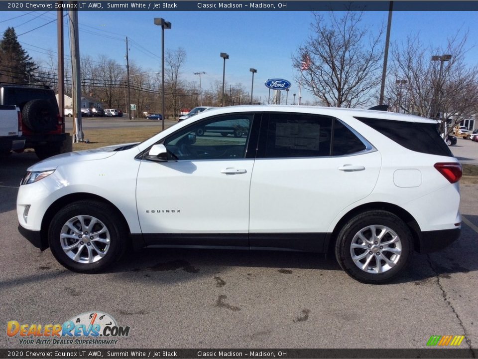 2020 Chevrolet Equinox LT AWD Summit White / Jet Black Photo #6