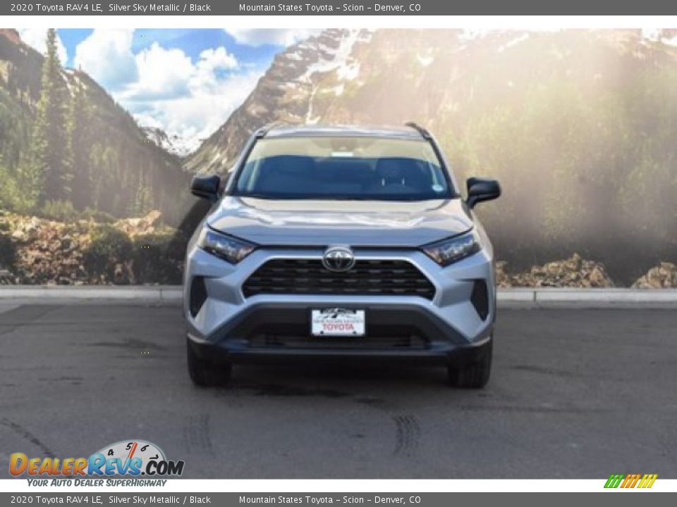 2020 Toyota RAV4 LE Silver Sky Metallic / Black Photo #2