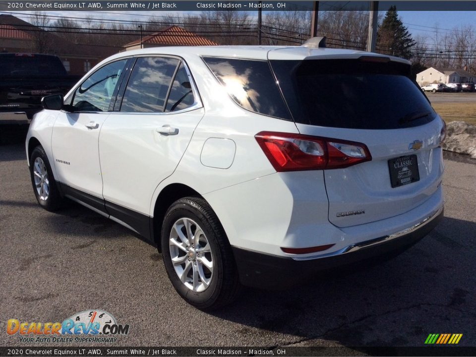 2020 Chevrolet Equinox LT AWD Summit White / Jet Black Photo #7