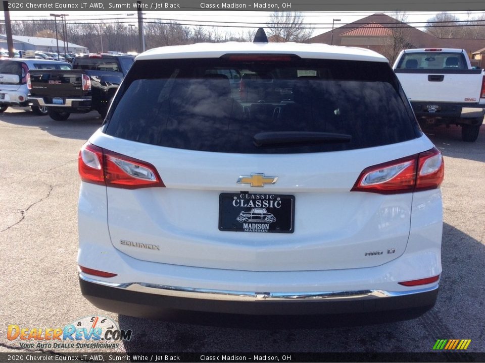 2020 Chevrolet Equinox LT AWD Summit White / Jet Black Photo #8