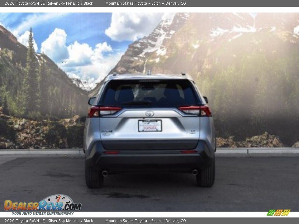 2020 Toyota RAV4 LE Silver Sky Metallic / Black Photo #4