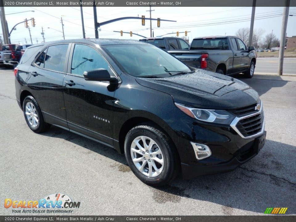 2020 Chevrolet Equinox LS Mosaic Black Metallic / Ash Gray Photo #3