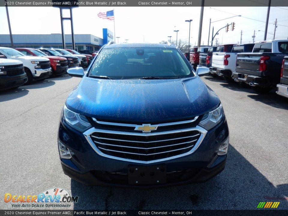 2020 Chevrolet Equinox Premier AWD Pacific Blue Metallic / Jet Black Photo #2