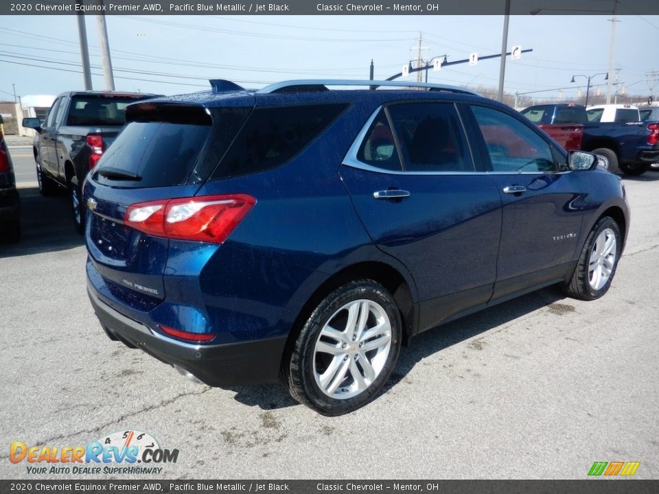 2020 Chevrolet Equinox Premier AWD Pacific Blue Metallic / Jet Black Photo #4