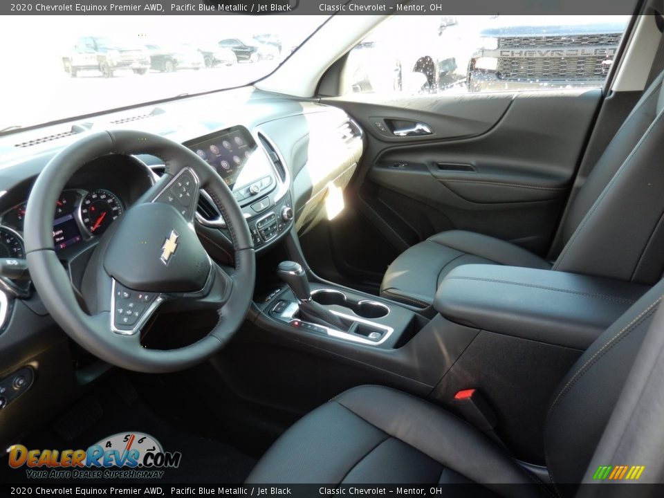 2020 Chevrolet Equinox Premier AWD Pacific Blue Metallic / Jet Black Photo #6