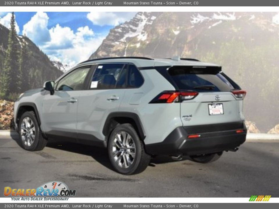 2020 Toyota RAV4 XLE Premium AWD Lunar Rock / Light Gray Photo #3
