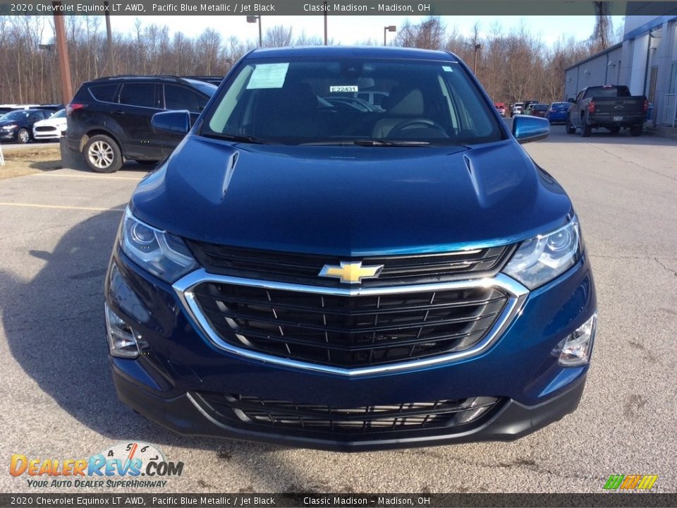 2020 Chevrolet Equinox LT AWD Pacific Blue Metallic / Jet Black Photo #4