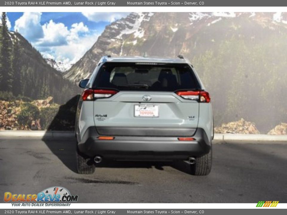 2020 Toyota RAV4 XLE Premium AWD Lunar Rock / Light Gray Photo #4