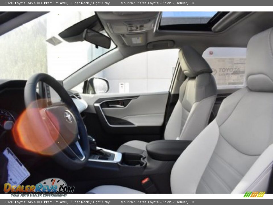 2020 Toyota RAV4 XLE Premium AWD Lunar Rock / Light Gray Photo #6