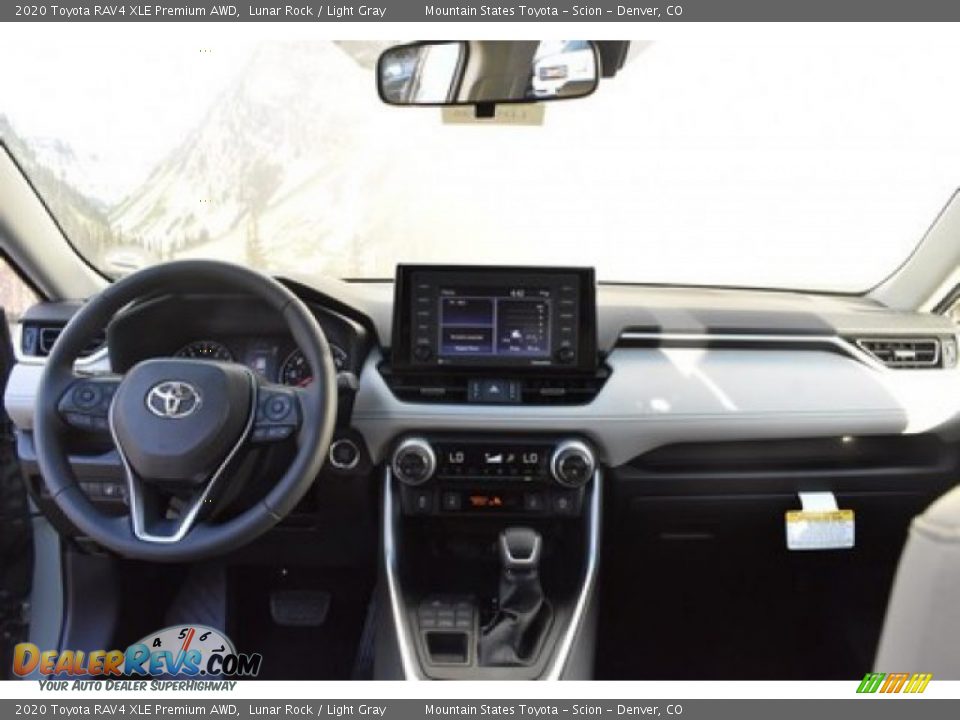 2020 Toyota RAV4 XLE Premium AWD Lunar Rock / Light Gray Photo #7
