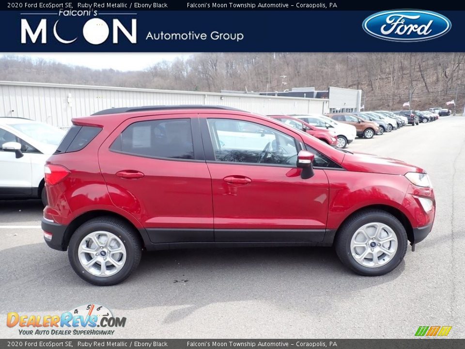 2020 Ford EcoSport SE Ruby Red Metallic / Ebony Black Photo #1