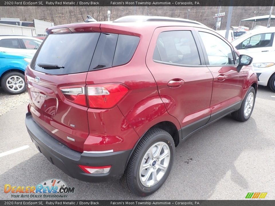 2020 Ford EcoSport SE Ruby Red Metallic / Ebony Black Photo #2