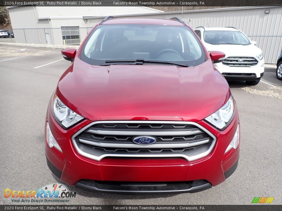 2020 Ford EcoSport SE Ruby Red Metallic / Ebony Black Photo #4