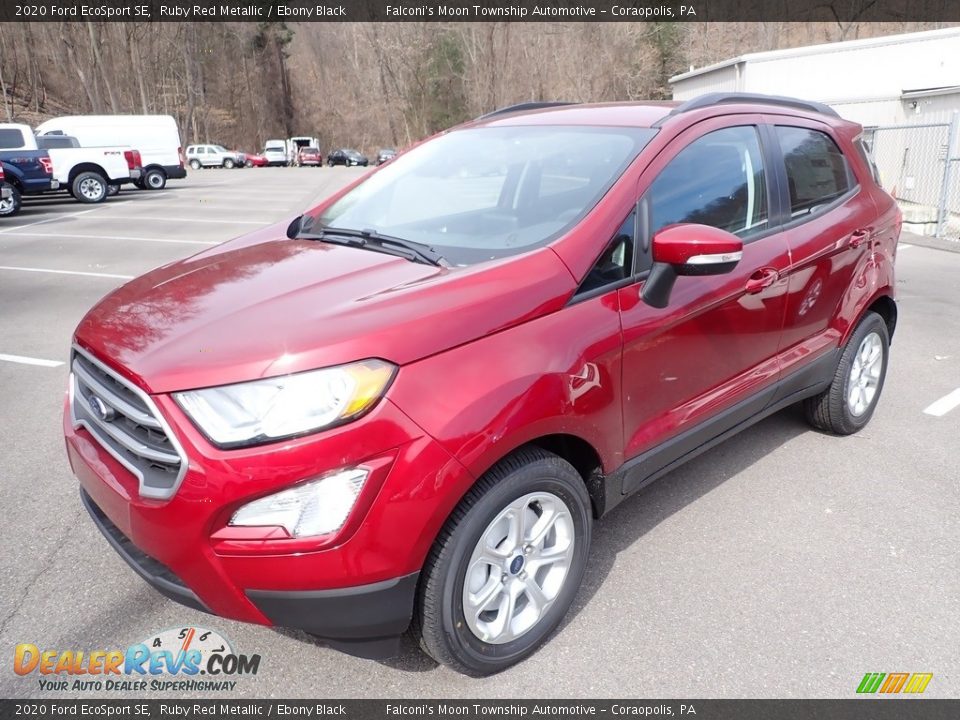 2020 Ford EcoSport SE Ruby Red Metallic / Ebony Black Photo #5