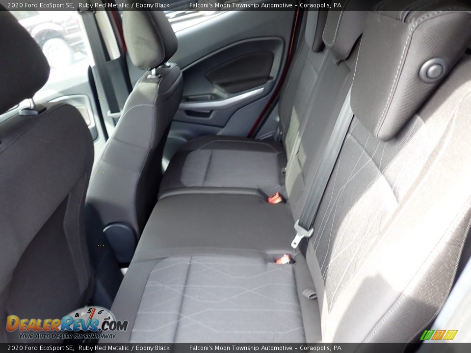 2020 Ford EcoSport SE Ruby Red Metallic / Ebony Black Photo #8