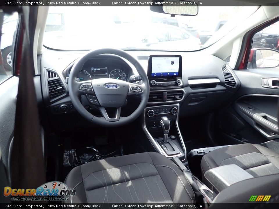 2020 Ford EcoSport SE Ruby Red Metallic / Ebony Black Photo #9