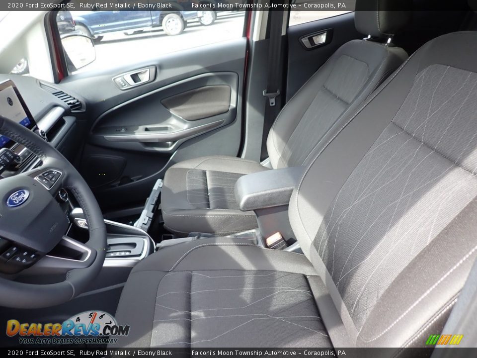 2020 Ford EcoSport SE Ruby Red Metallic / Ebony Black Photo #10