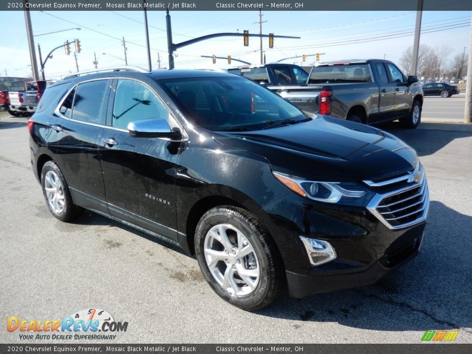 2020 Chevrolet Equinox Premier Mosaic Black Metallic / Jet Black Photo #3