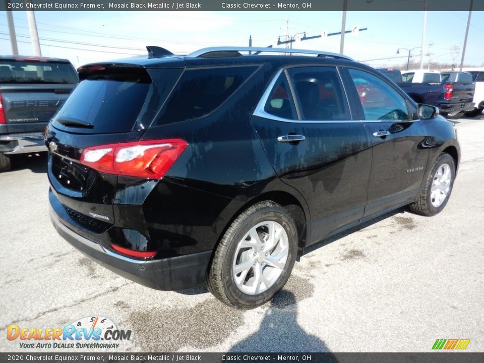 2020 Chevrolet Equinox Premier Mosaic Black Metallic / Jet Black Photo #4
