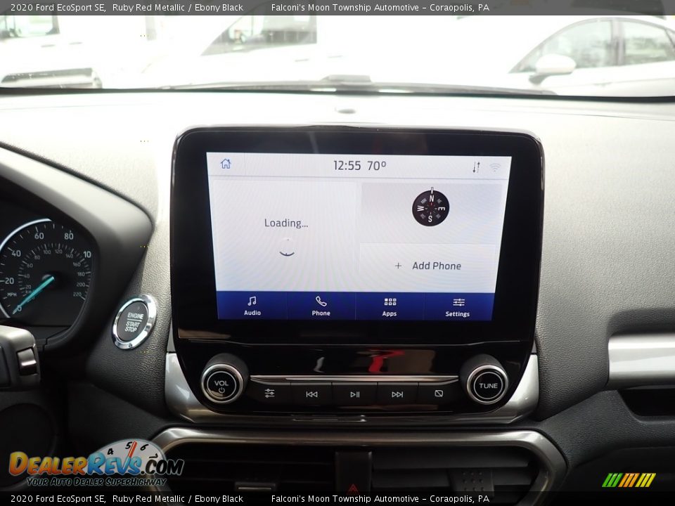 2020 Ford EcoSport SE Ruby Red Metallic / Ebony Black Photo #14