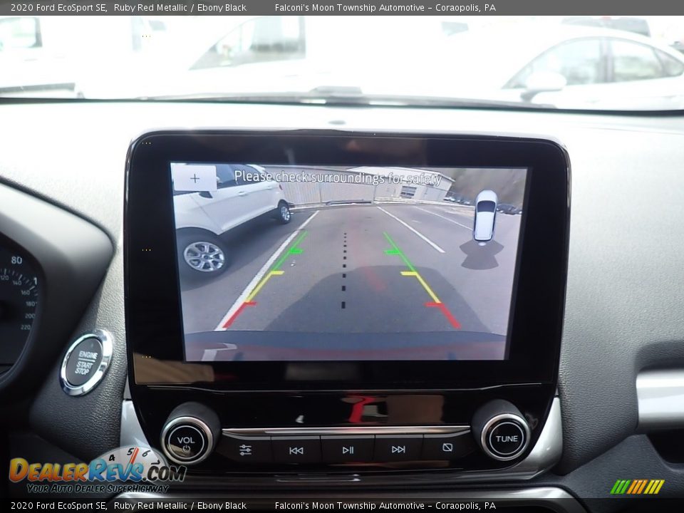 2020 Ford EcoSport SE Ruby Red Metallic / Ebony Black Photo #15