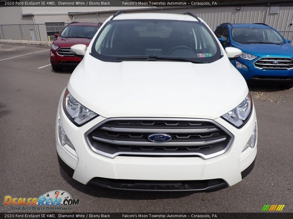 2020 Ford EcoSport SE 4WD Diamond White / Ebony Black Photo #4