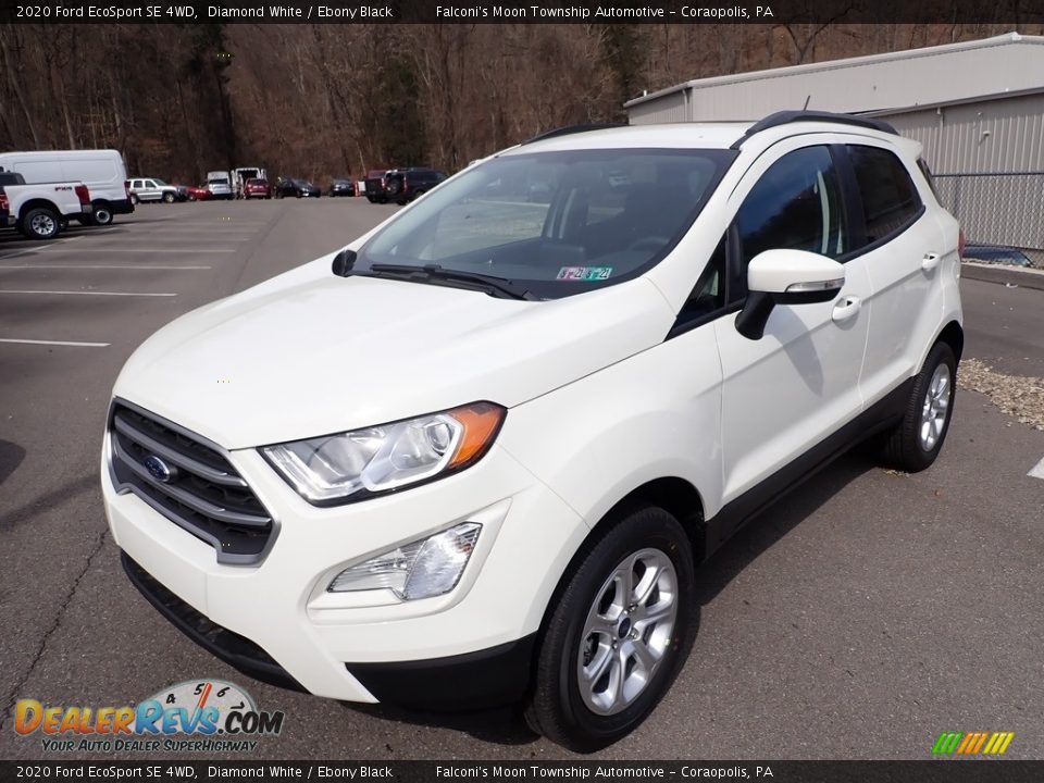 2020 Ford EcoSport SE 4WD Diamond White / Ebony Black Photo #5